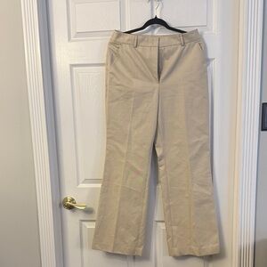 Akris Punto Classic Tan Dress Pants us sz 8